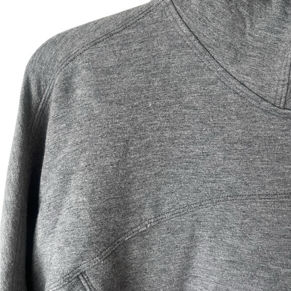 Lululemon cropped stretch hoodie grey 8 - Picture 6 of 8